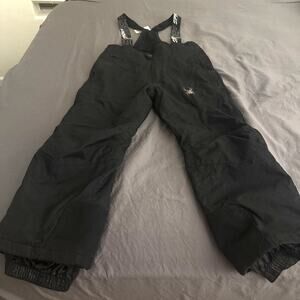 Spyder Size 10 Kids Youth Unisex Spyder Ski Race Pants - side zip off